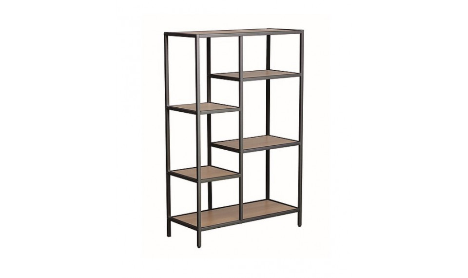 COSTA B Книжная полка, дуб / черный | Полки | ZIPhome.ee изображение 1