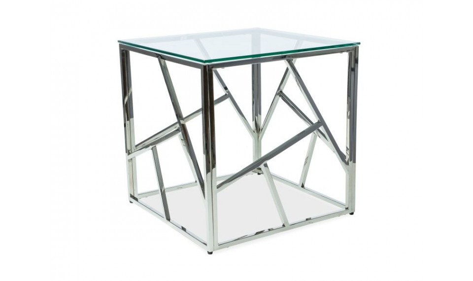 ESCADA B II Coffee table, white marble/silver | Сoffee tables | ZIPhome.ee image 1