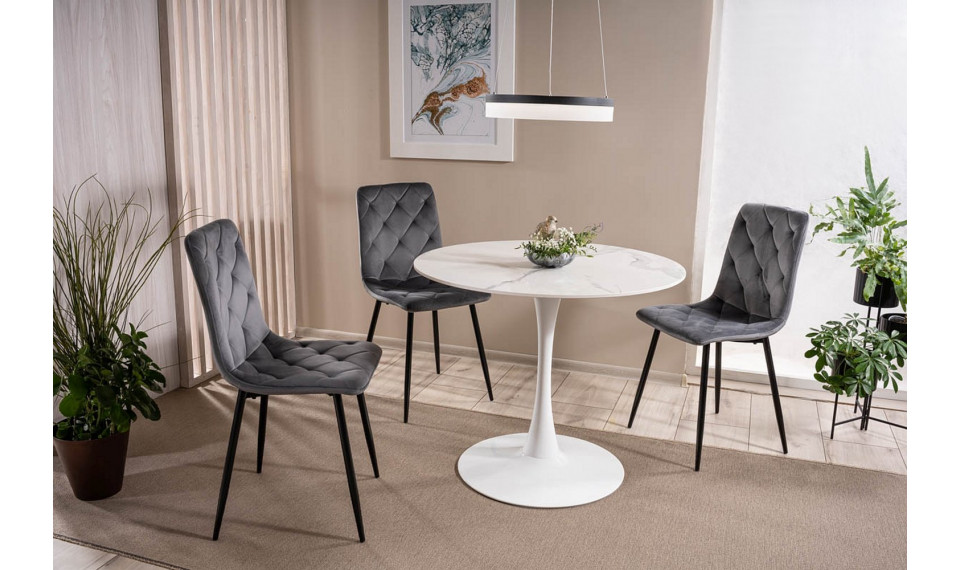 ESPERO Dining table white | Tables | ZIPhome.ee image 2