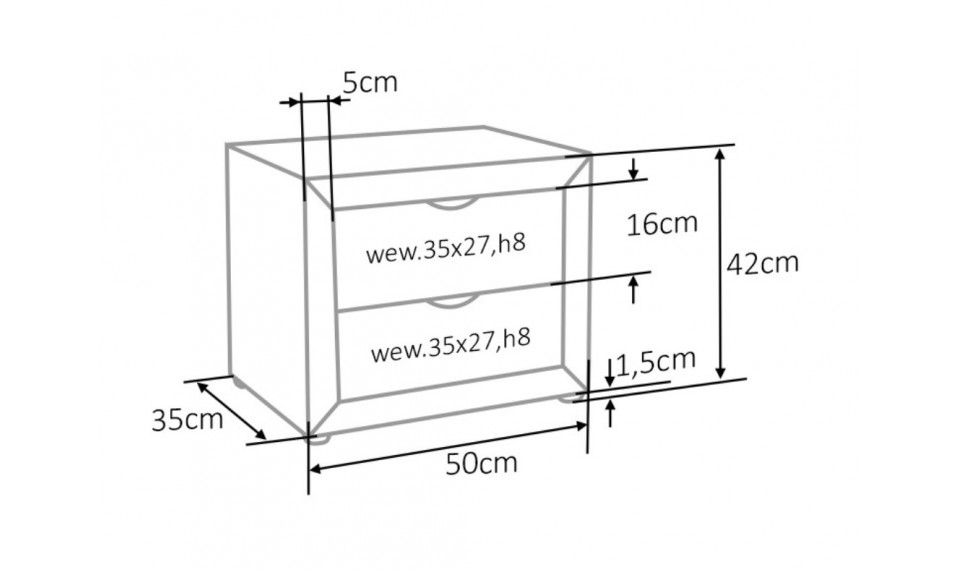 ET-002 Прикроватная тумба VELVET Bluvel 03 светло-серый | Прикроватные тумбочки | ZIPhome.ee изображение 2