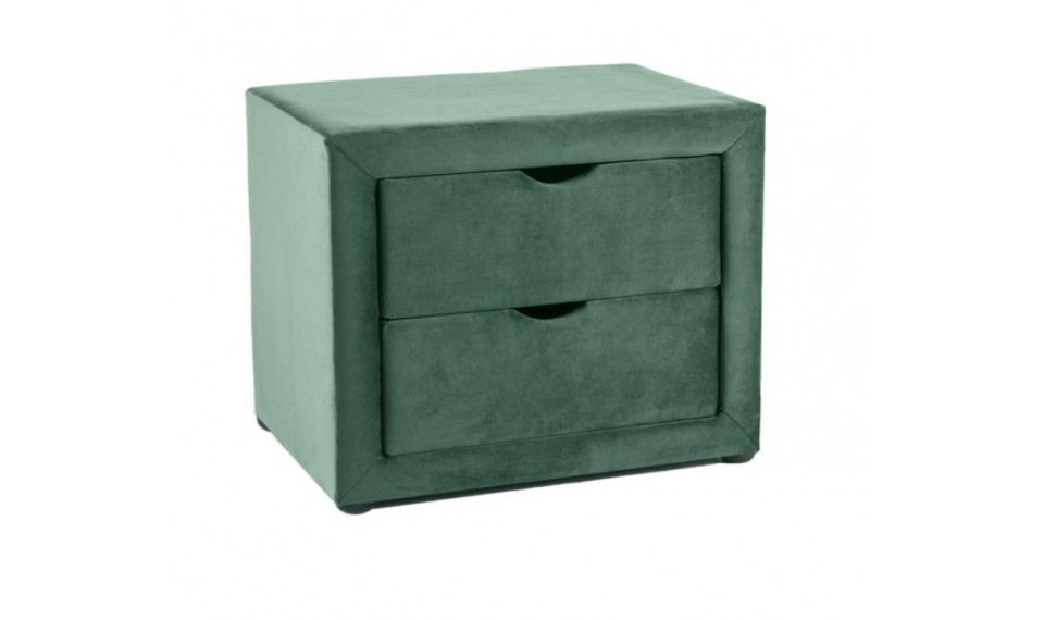 ET-002 Прикроватная тумба VELVET Bluvel 78 зеленый | Прикроватные тумбочки | ZIPhome.ee изображение 1