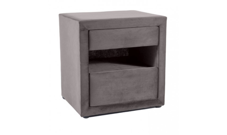 ET-003 Прикроватная тумба VELVET Bluvel 14 серый | Прикроватные тумбочки | ZIPhome.ee изображение 1