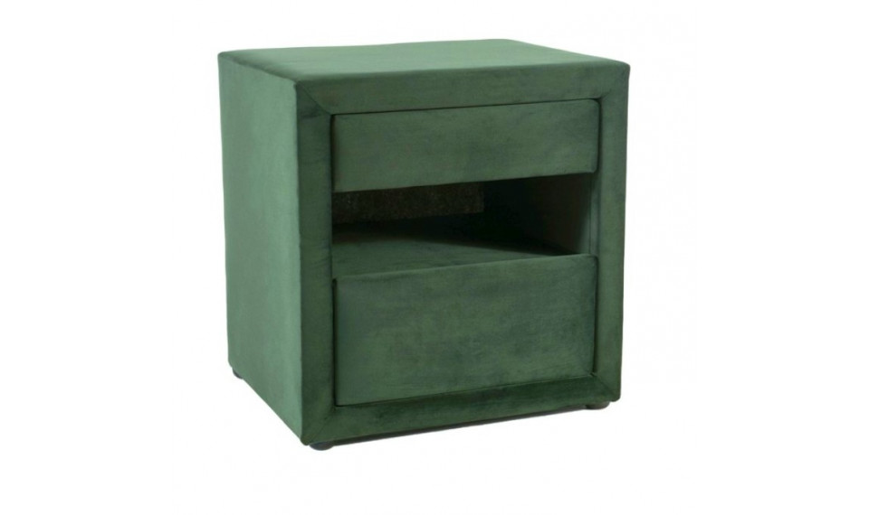 ET-003 Прикроватная тумба VELVET Bluvel 78 зеленый | Прикроватные тумбочки | ZIPhome.ee изображение 1