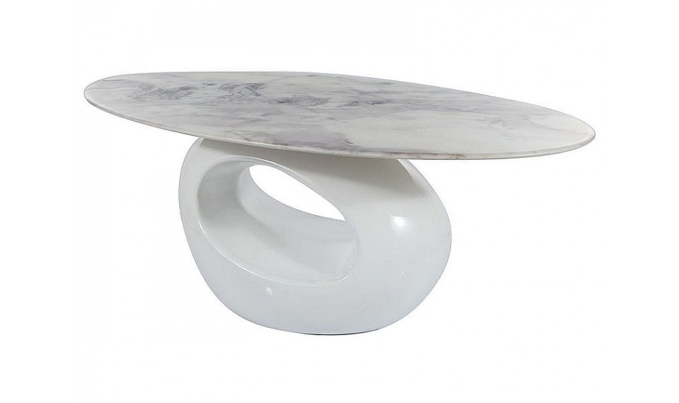 ETNA Coffee table white marble / white | Сoffee tables | ZIPhome.ee image 1