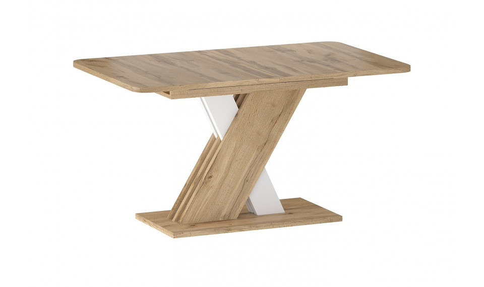 EXCEL Extendable 140-180 Dining table, wotan oak / white matt | Tables | ZIPhome.ee image 2