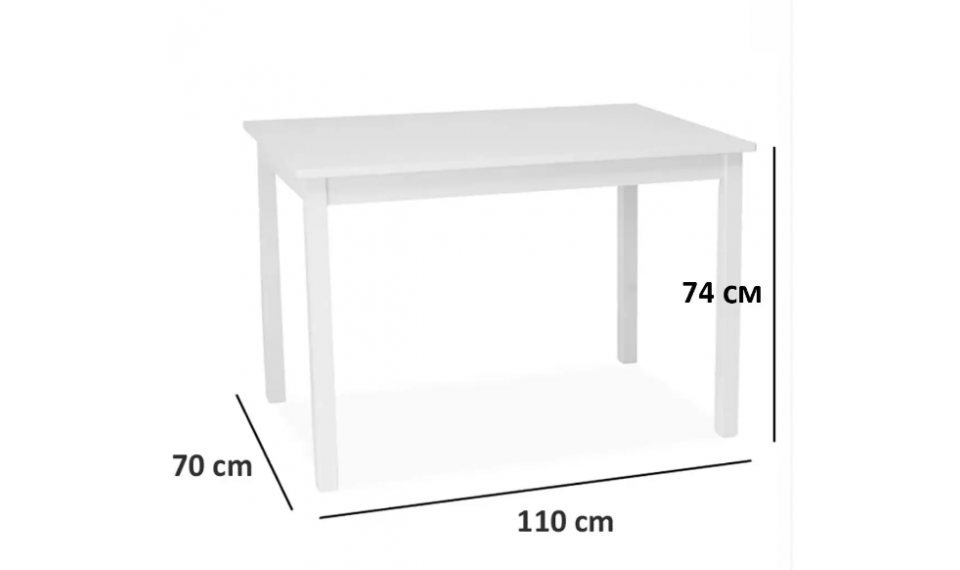 FIORD 70x110 Dining table | Tables | ZIPhome.ee image 2