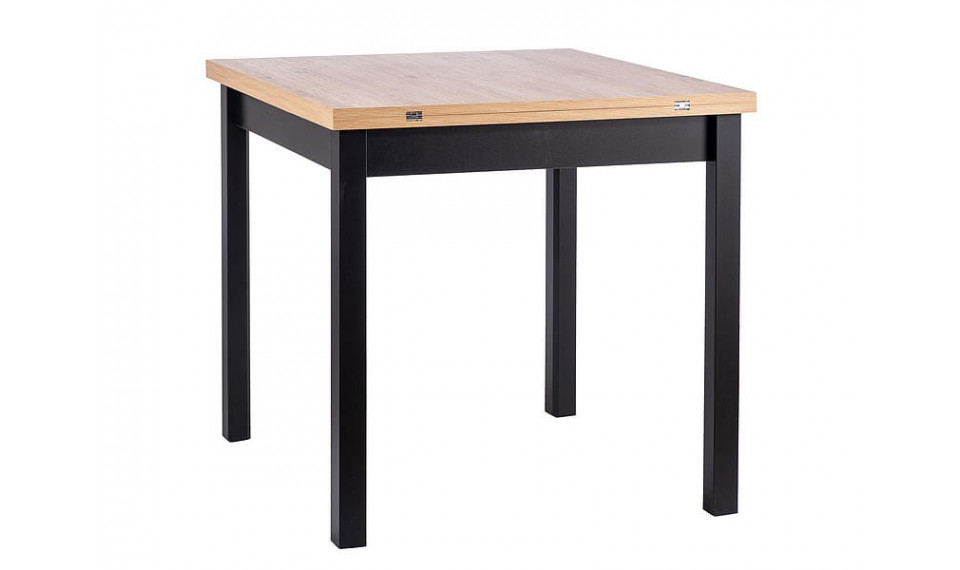 FLIP Extendable 80-160 Dining table, artisan oak / black mat | Tables | ZIPhome.ee image 2