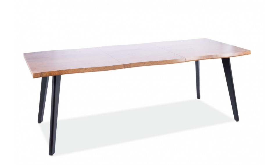 FRESNO Extendable 150-210 Dining table, artisan oak / black mat | Tables | ZIPhome.ee image 1