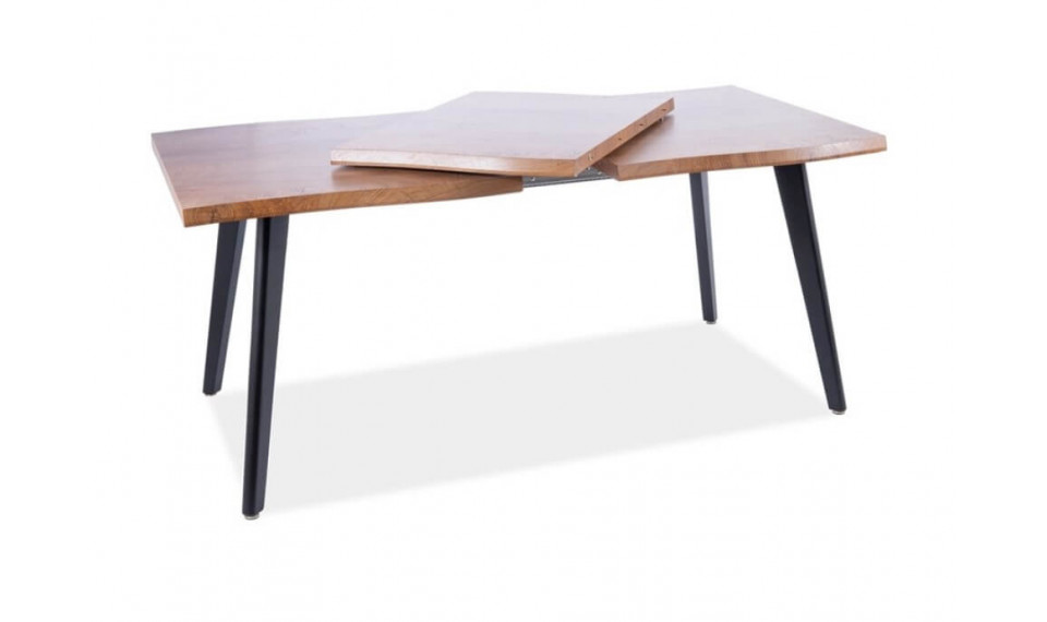 FRESNO Extendable 120-180 Dining table, artisan oak / black mat | Tables | ZIPhome.ee image 1