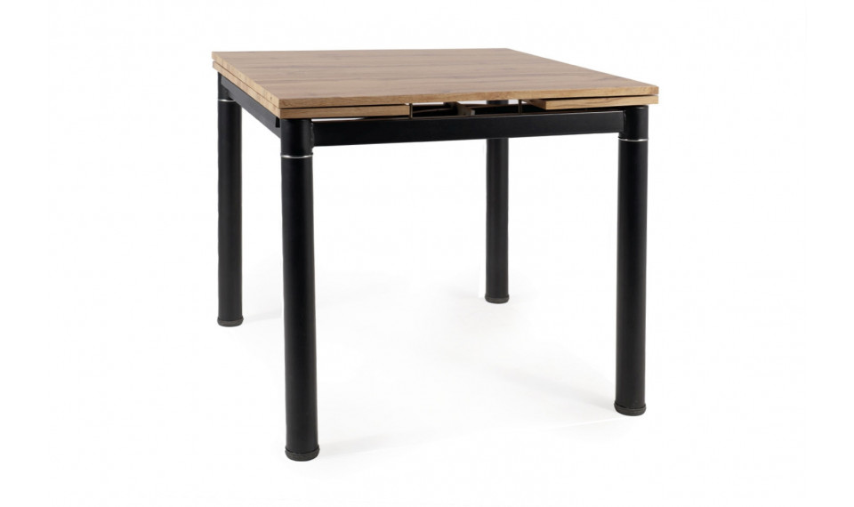 GD-082 Extendable Dining table, artisan oak / black matt | Tables | ZIPhome.ee image 2