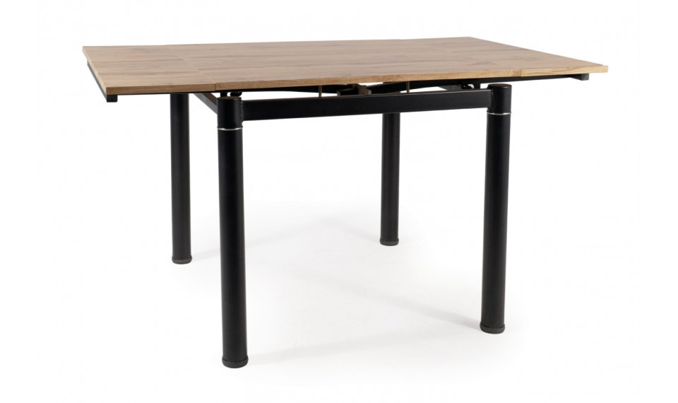 GD-082 Extendable Dining table, artisan oak / black matt | Tables | ZIPhome.ee image 1