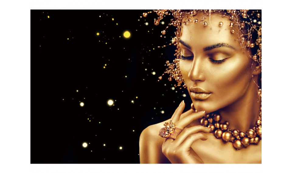 GOLDEN FACE Картина на стекле | Картины | ZIPhome.ee изображение 1