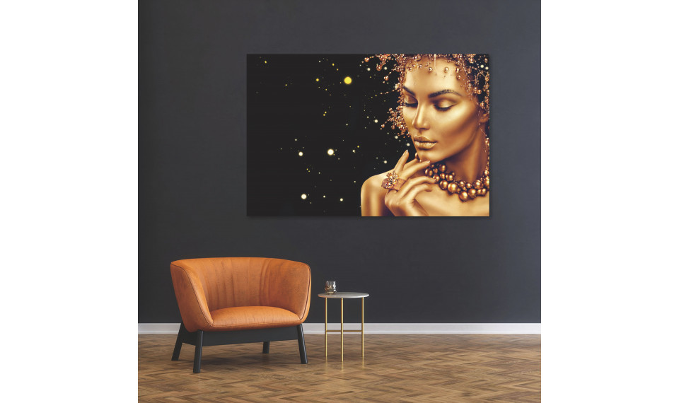 GOLDEN FACE Картина на стекле | Картины | ZIPhome.ee изображение 2