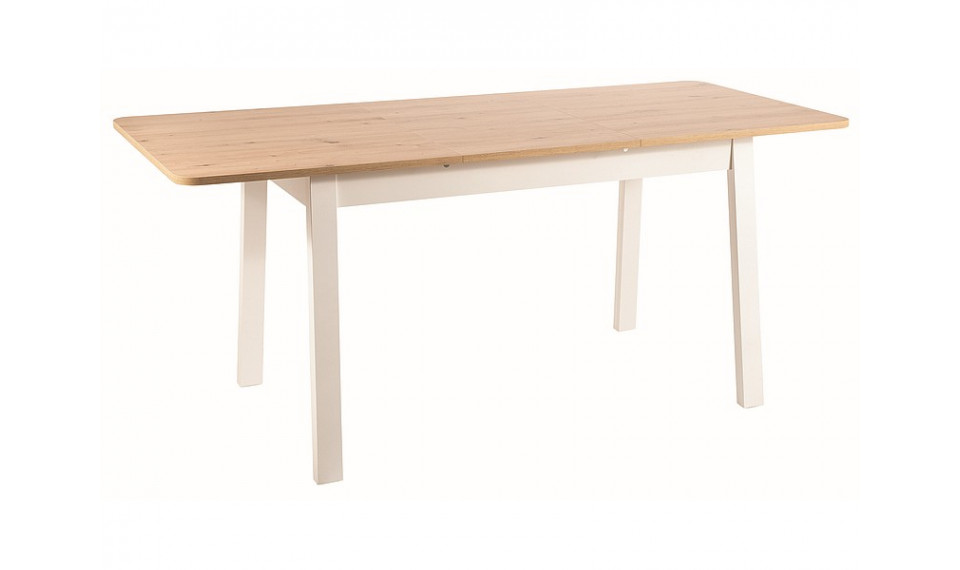 IKAR Extendable 124-168 Dining table, artisan oak / white mat | Tables | ZIPhome.ee image 2