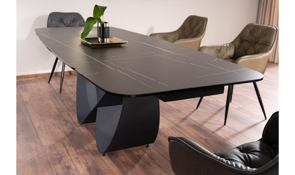 INFINITY Extendable 160-240 Dining table, matt black | Tables | ZIPhome.ee image 3