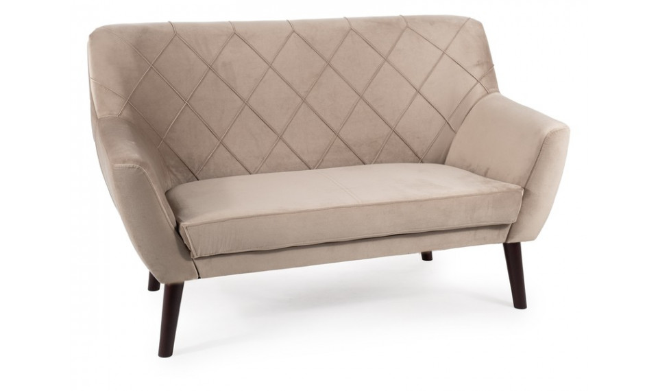 Diivan KIER 2 VELVET BLUVEL 40 tumebeez/venge | 100% kvaliteet Diivan KIER 2 VELVET BLUVEL 40 tumebeez/venge | Pehme mööbel | ZIPhome.ee pilt 1