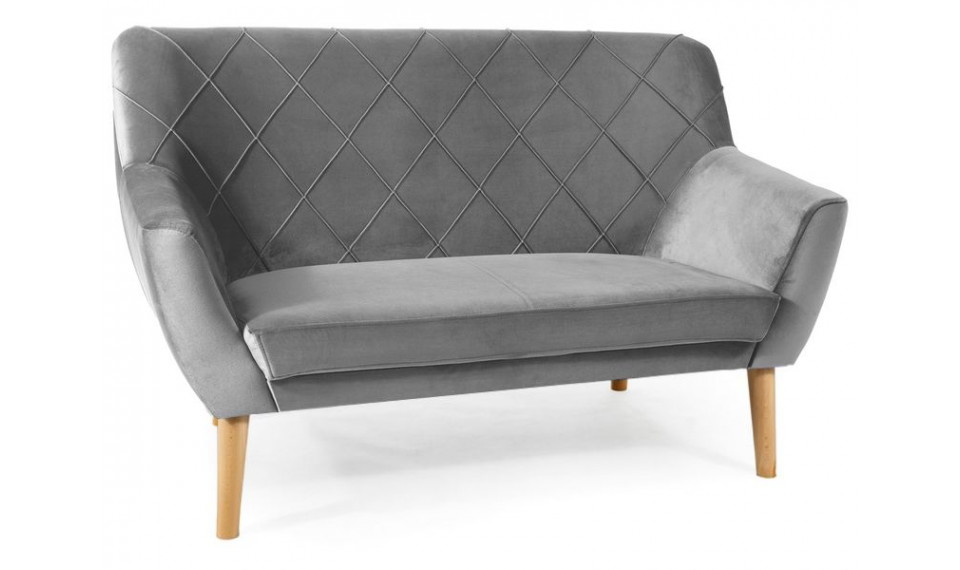 Diivan KIER 2 VELVET BLUVEL 14 hall/pöök | 100% kvaliteet Diivan KIER 2 VELVET BLUVEL 14 hall/pöök | Pehme mööbel | ZIPhome.ee pilt 1