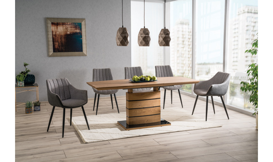 LEONARDO 140 Extendable Dining table, Oak | Tables | ZIPhome.ee image 2