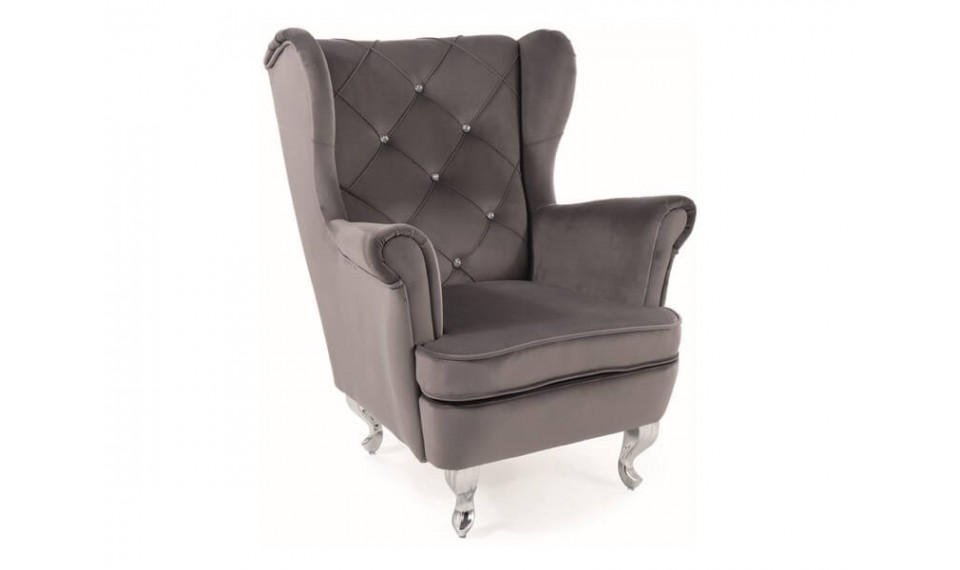 LILI Детское кресло VELVET Bluvel 14 серый | Детские кресла | ZIPhome.ee изображение 1