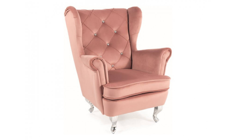 LILI Детское кресло VELVET Bluvel 52 античный розовый | Детские кресла | ZIPhome.ee изображение 1