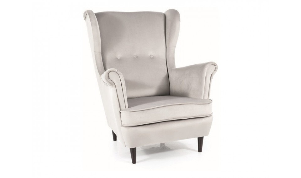 Armchair LORD VELVET BLUVEL 03 light gray | 100% Quality Armchair LORD VELVET BLUVEL 03 light gray | Armchairs | ZIPhome.ee image 1