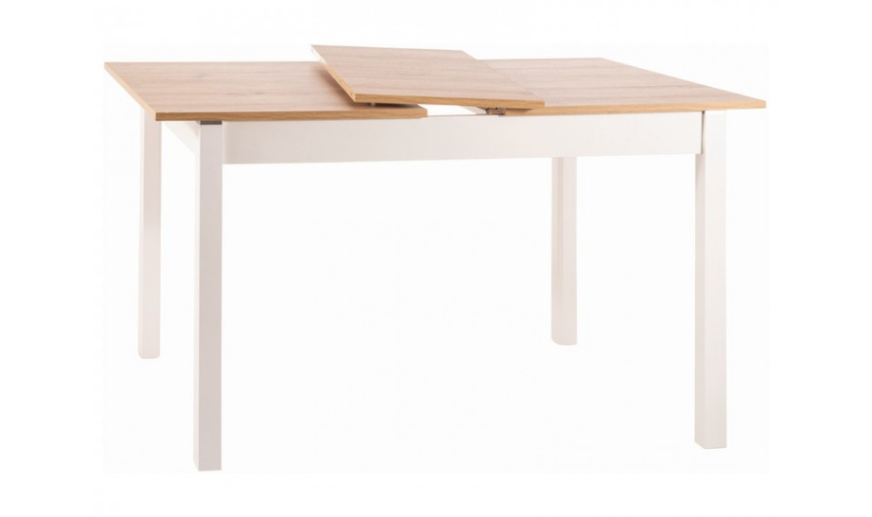 MATTEO Extendable 118-158 dining table, artisan oak / white mat | Tables | ZIPhome.ee image 3