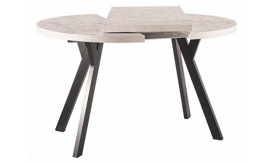 MEDAN Extendable 100-168 dining table, marble / black | Tables | ZIPhome.ee image 3