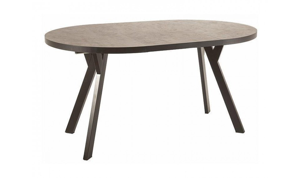 MEDAN Extendable 100-168 dining table, gray / black | Tables | ZIPhome.ee image 1
