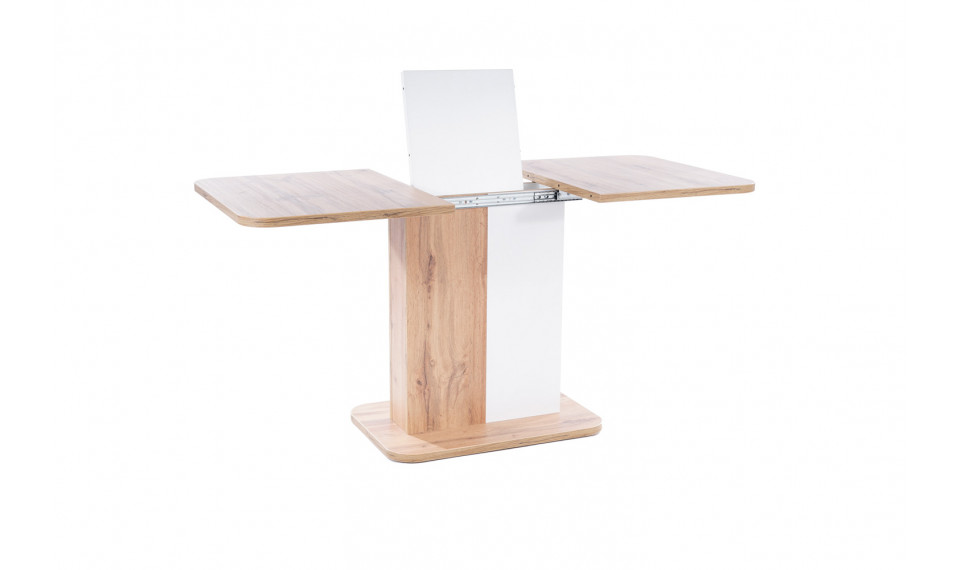 NEXT 110-145 Extendable Dining table White/Oak wotan | Tables | ZIPhome.ee image 3