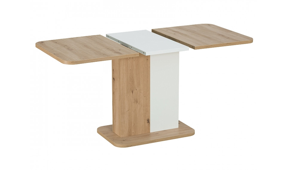 NEXT 110-145 Extendable Dining table White/Oak wotan | Tables | ZIPhome.ee image 4