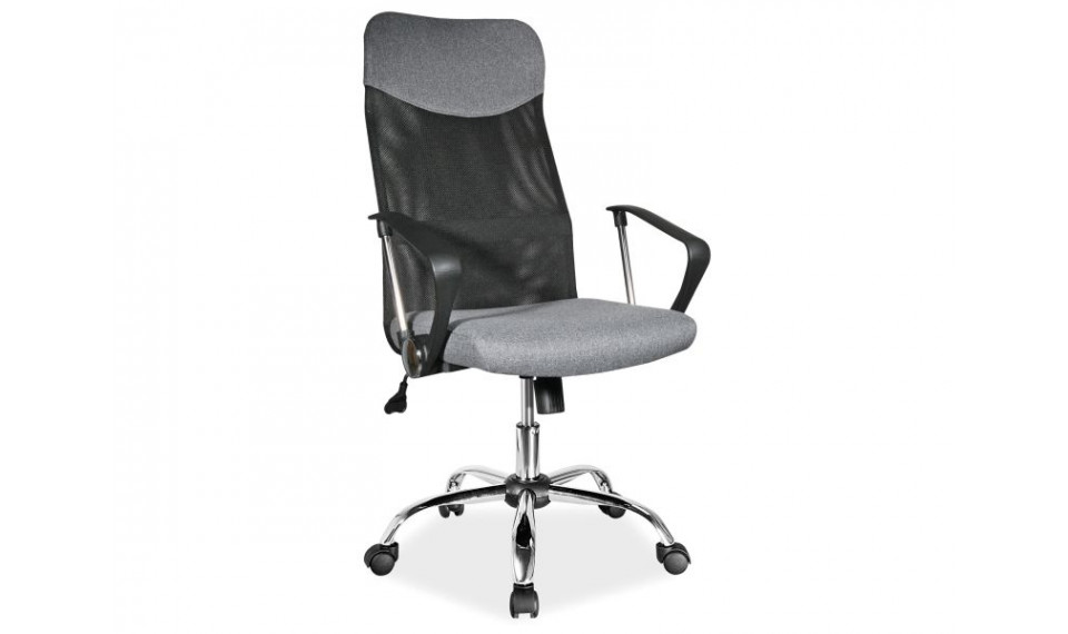 Q-025 Офисный стул, цвет серый/черный | Офисные кресла | ZIPhome.ee изображение 1