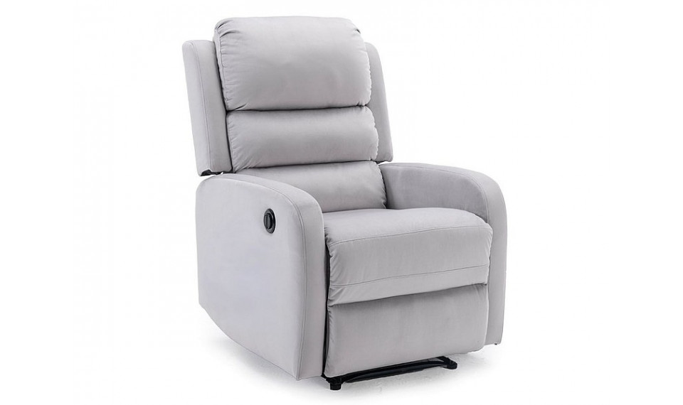 Armchair PEGAZ VELVET BLUVEL 03 light gray | 100% laatu Armchair PEGAZ VELVET BLUVEL 03 light gray | Nojatuolit | ZIPhome.ee kuva 1