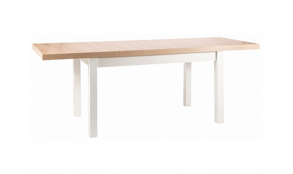 PRESTO Extendable 140-218 Dining table, artisan oak / white mat | Pöydät | ZIPhome.ee kuva 2