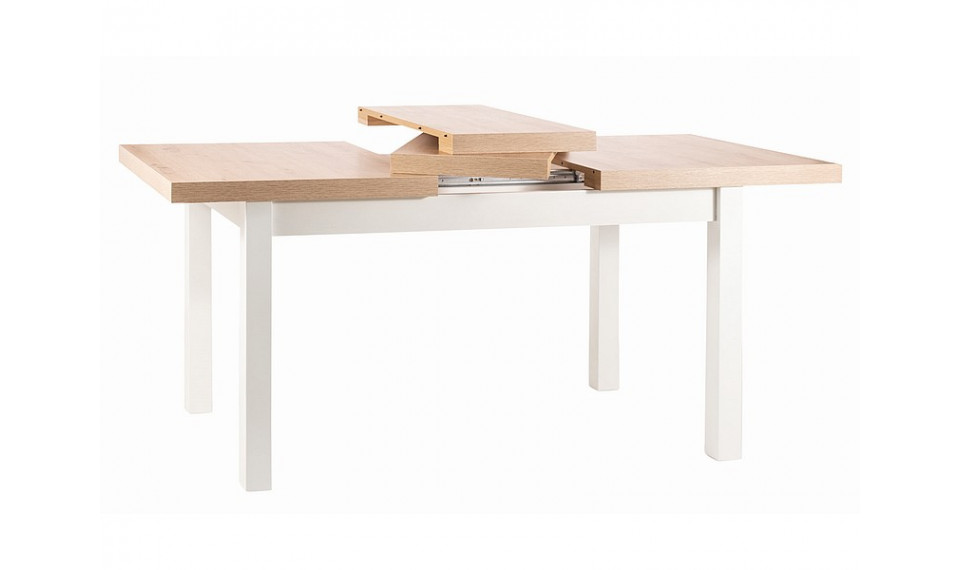PRESTO Extendable 140-218 Dining table, artisan oak / white mat | Pöydät | ZIPhome.ee kuva 3
