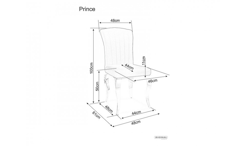 PRINCE Стул VELVET серый / хром | Стулья и кресла | ZIPhome.ee изображение 2