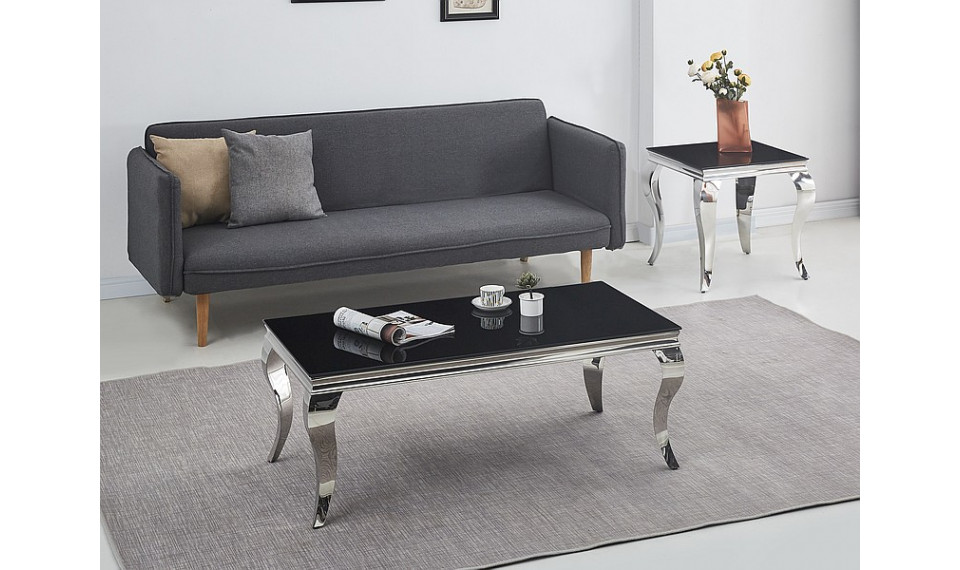 PRINCE A coffee table, black / chrome | Сoffee tables | ZIPhome.ee image 2