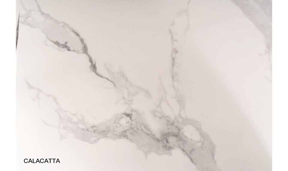 PRINCE B coffee table, ceramic, calacatta / chrome | Сoffee tables | ZIPhome.ee image 2