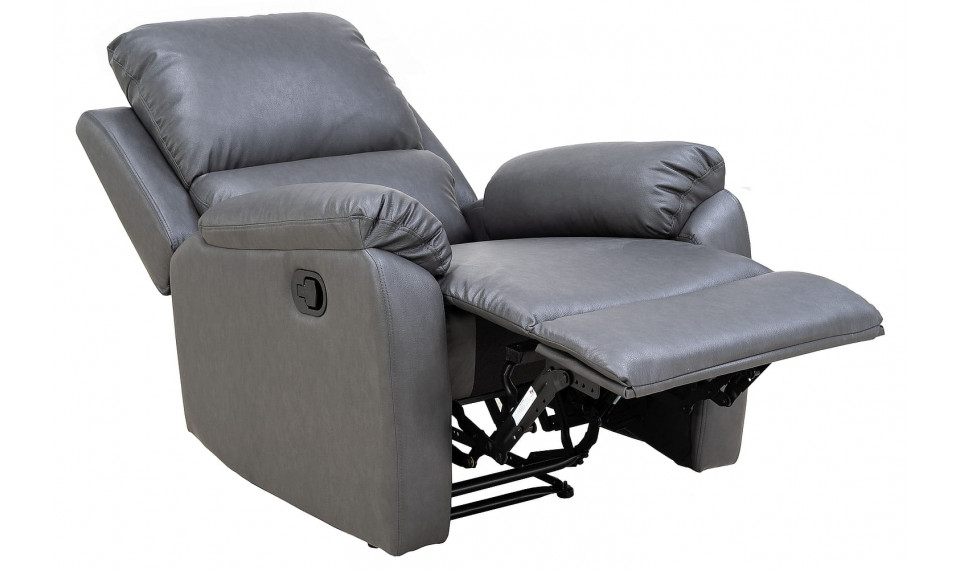 SPENCER 1 Recliner, eco-leather Buffalo 6 gray | 100% Quality SPENCER 1 Recliner, eco-leather Buffalo 6 gray | Armchairs | ZIPhome.ee image 2