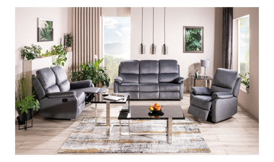 SPENCER 1 Recliner VELVET Bluvel 14 gray | 100% Quality SPENCER 1 Recliner VELVET Bluvel 14 gray | Armchairs | ZIPhome.ee image 6