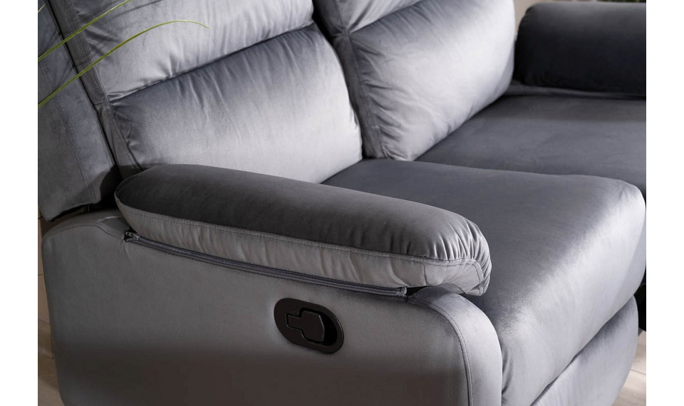 SPENCER 2 Диван VELVET Bluvel 14 серый | Мягкая мебель | ZIPhome.ee изображение 4