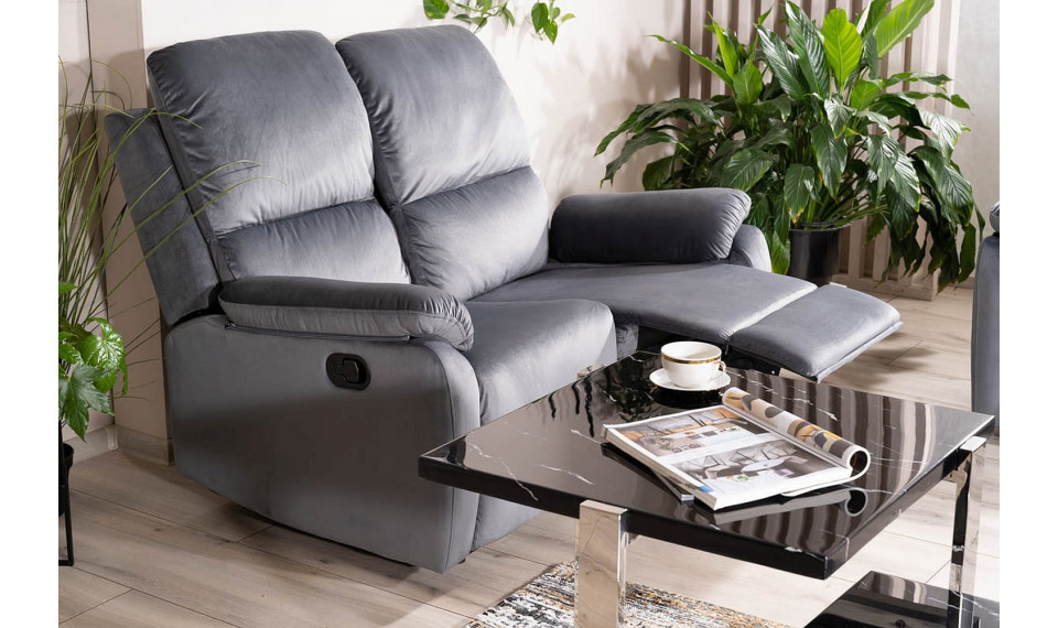 SPENCER 2 Диван VELVET Bluvel 14 серый | Мягкая мебель | ZIPhome.ee изображение 2