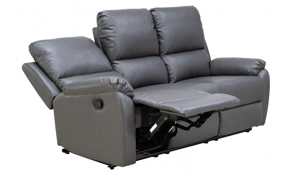 SPENCER 3 Диван, эко-кожа Buffalo 6 серый | Мягкая мебель | ZIPhome.ee изображение 2