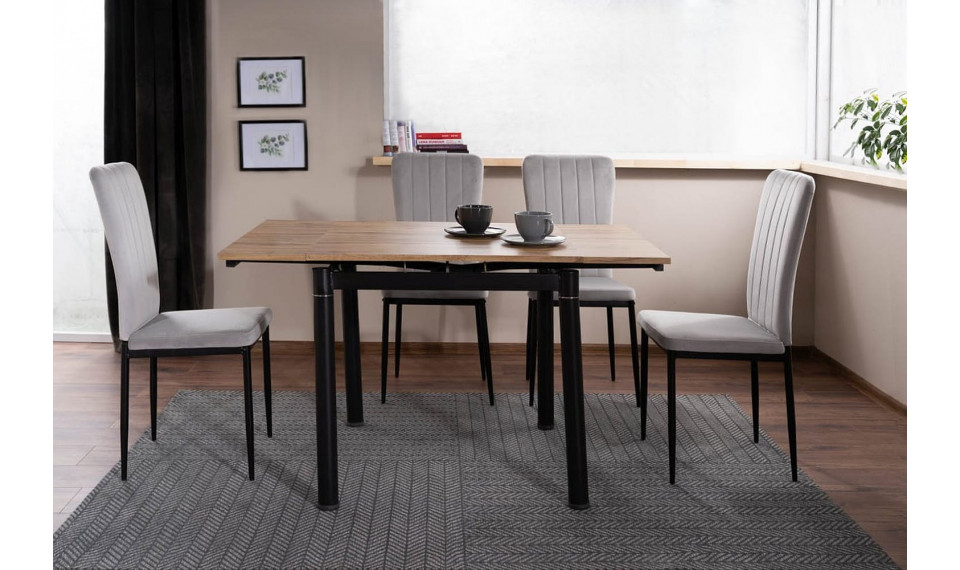 VIGO Chair VELVET Bluvel 03 light gray | Chairs and swivel chairs | ZIPhome.ee image 2