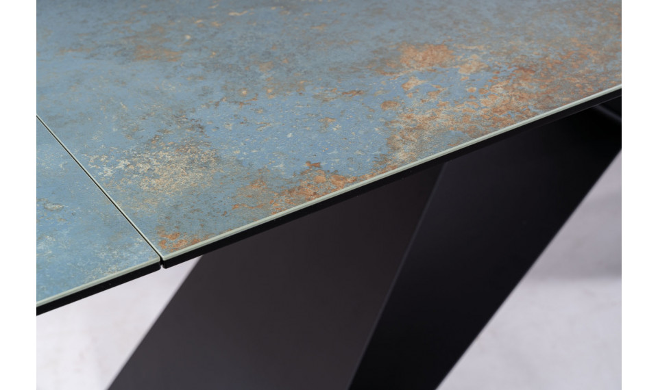 WESTIN Extendable 160-240 Dining table, Ossido Verde / black mat | Tables | ZIPhome.ee image 3