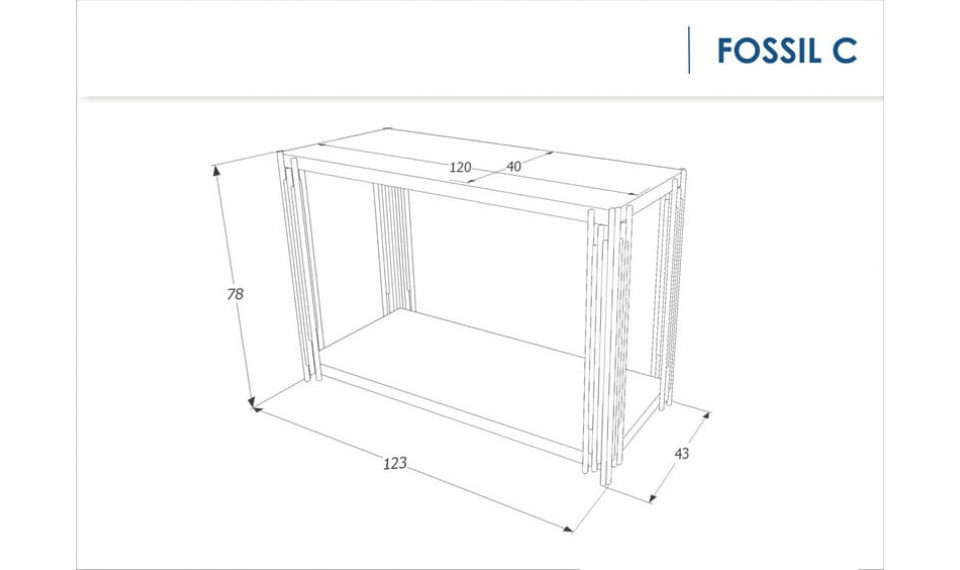 FOSSIL C Консоль | Туалетные столики | ZIPhome.ee изображение 2