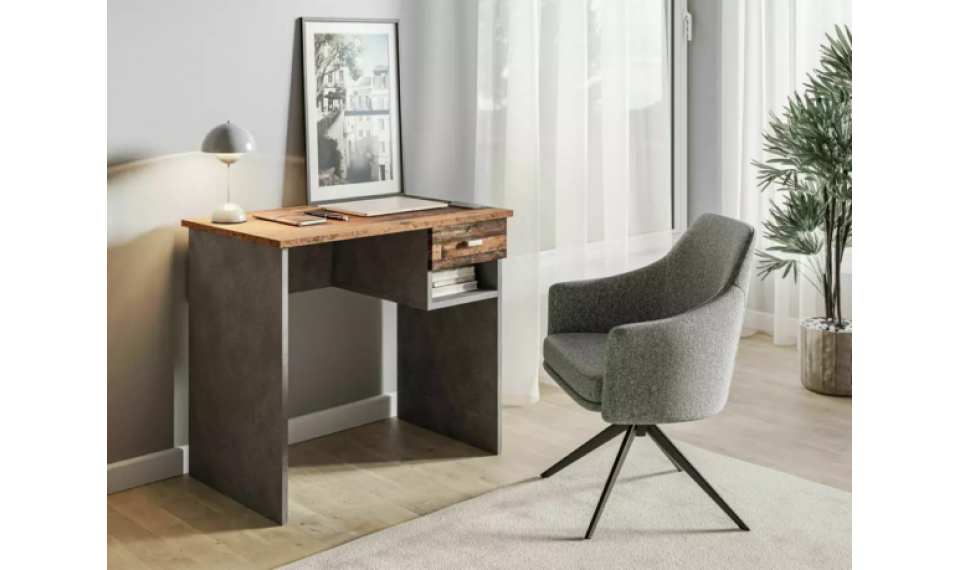 Työpöytä B-011 tummanharmaa/vanha puu | Kirjoituspöydät | ZIPhome.ee kuva 2