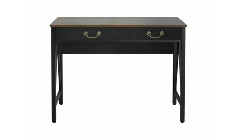 Письменный стол B-021 рустикальный коричневый/черный | Письменные столы | ZIPhome.ee изображение 4