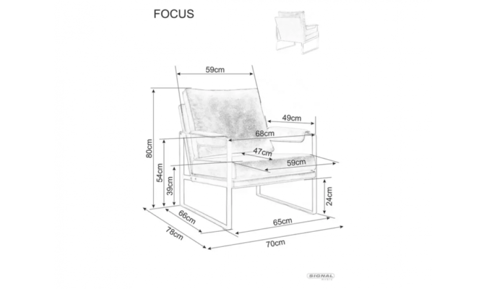 Focus Brego nojatuoli harmaa | 100% laatu Focus Brego nojatuoli harmaa | Nojatuolit | ZIPhome.ee kuva 3