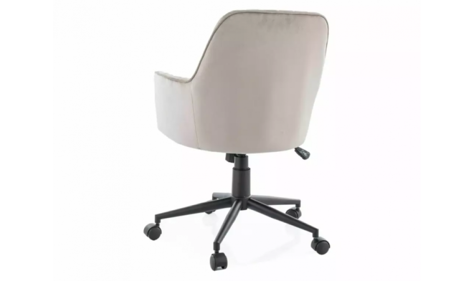 Q-886 Бархатный вращающийся стул бежевый | Офисные кресла | ZIPhome.ee изображение 3