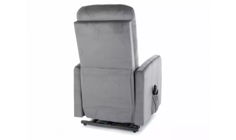 Leto Velvet reclining armchair gray | 100% Quality Leto Velvet reclining armchair gray | Armchairs | ZIPhome.ee image 3